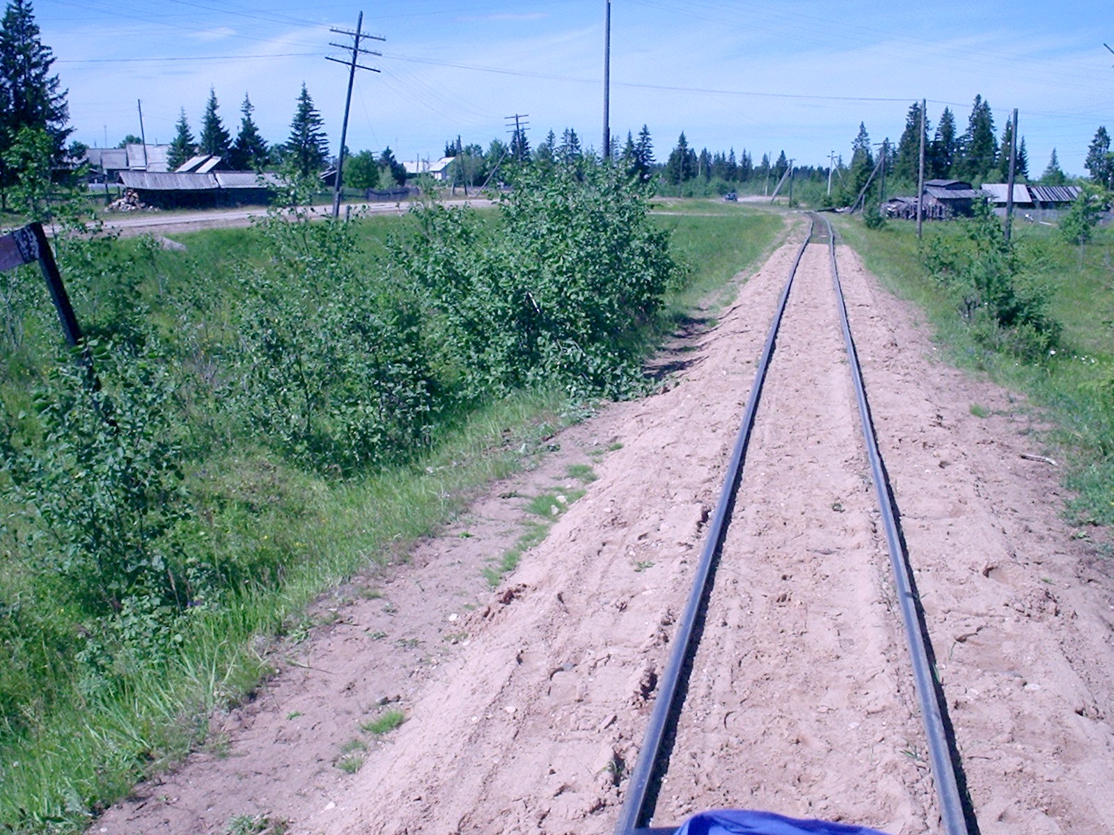 Конецгорская узкоколейная железная дорога — фотографии, сделанные в 2005 году  (часть 3)