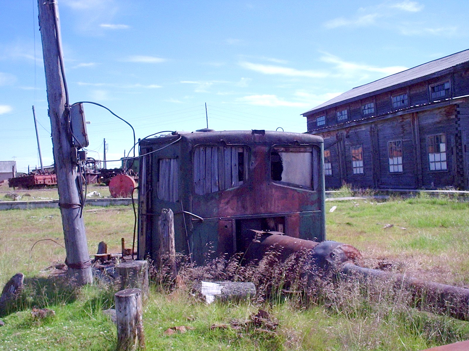 Конецгорская узкоколейная железная дорога — фотографии, сделанные в 2005 году  (часть 5)
