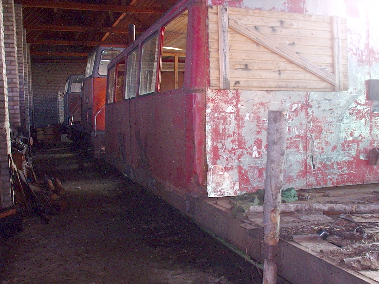 Малошуйская узкоколейная железная дорога — фотографии, сделанные в 2005 году (съёмка цифровой фотокамерой)