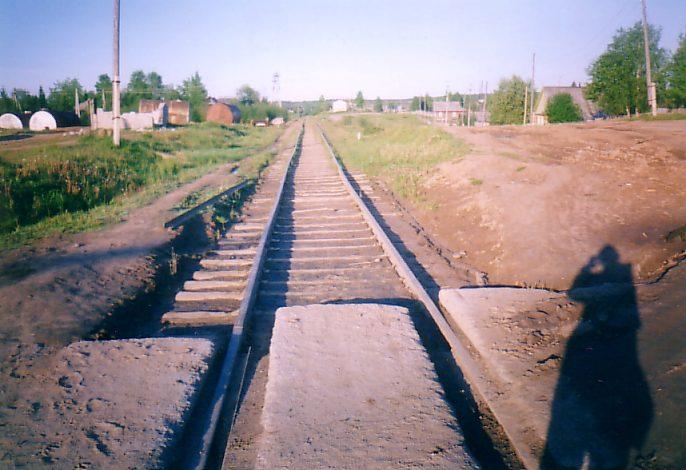 Малошуйская узкоколейная железная дорога - фотографии, сделанные в 2005 году (съёмка аналоговой фотокамерой)