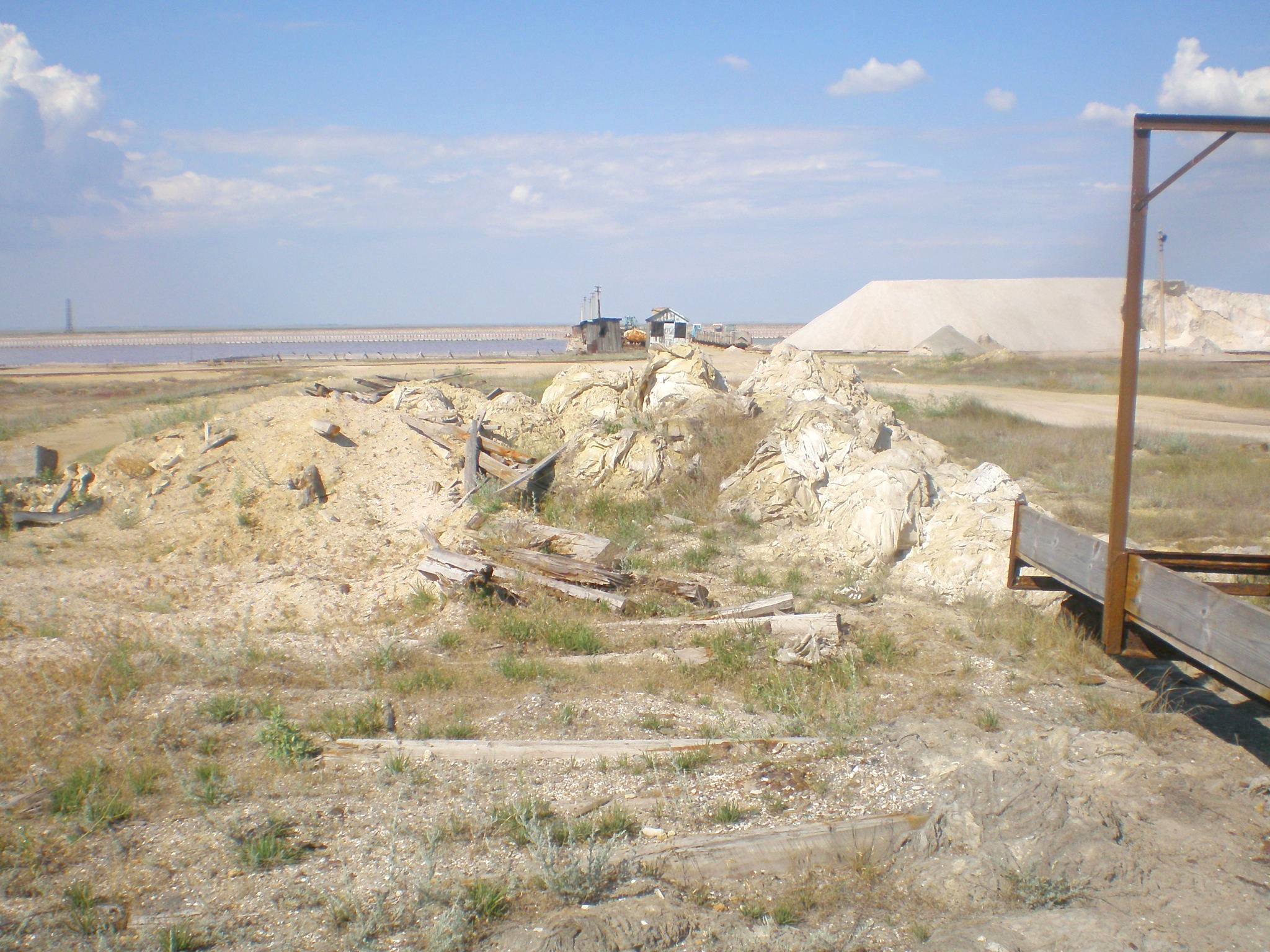 Узкоколейная железная дорога на «Сольпроме» 
  —  фотографии, сделанные в 2009 году (часть 1)