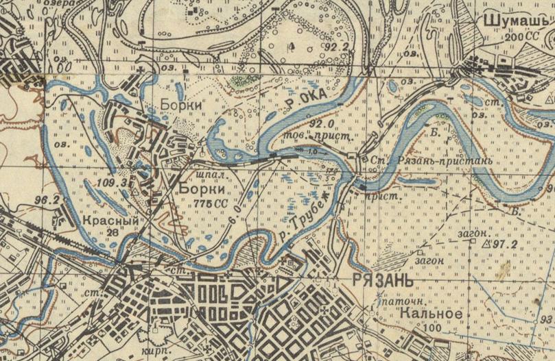 Узкоколейная железная дорога Рязанского шпалопропиточного завода