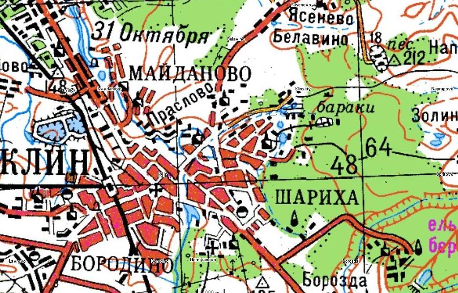 Узкоколейная железная дорога завода «Клинстройдеталь»