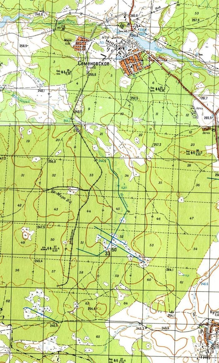 Узкоколейная железная дорога в посёлке Леспромхоз