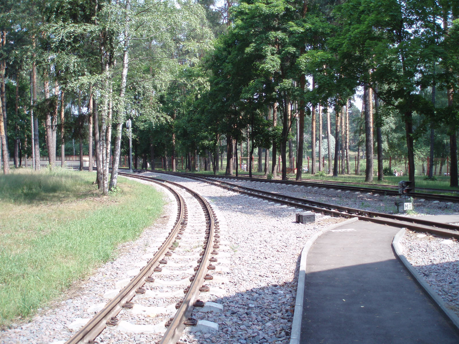 Малая Московская детская железная дорога — фотографии, сделанные в 2006 году (часть 5)