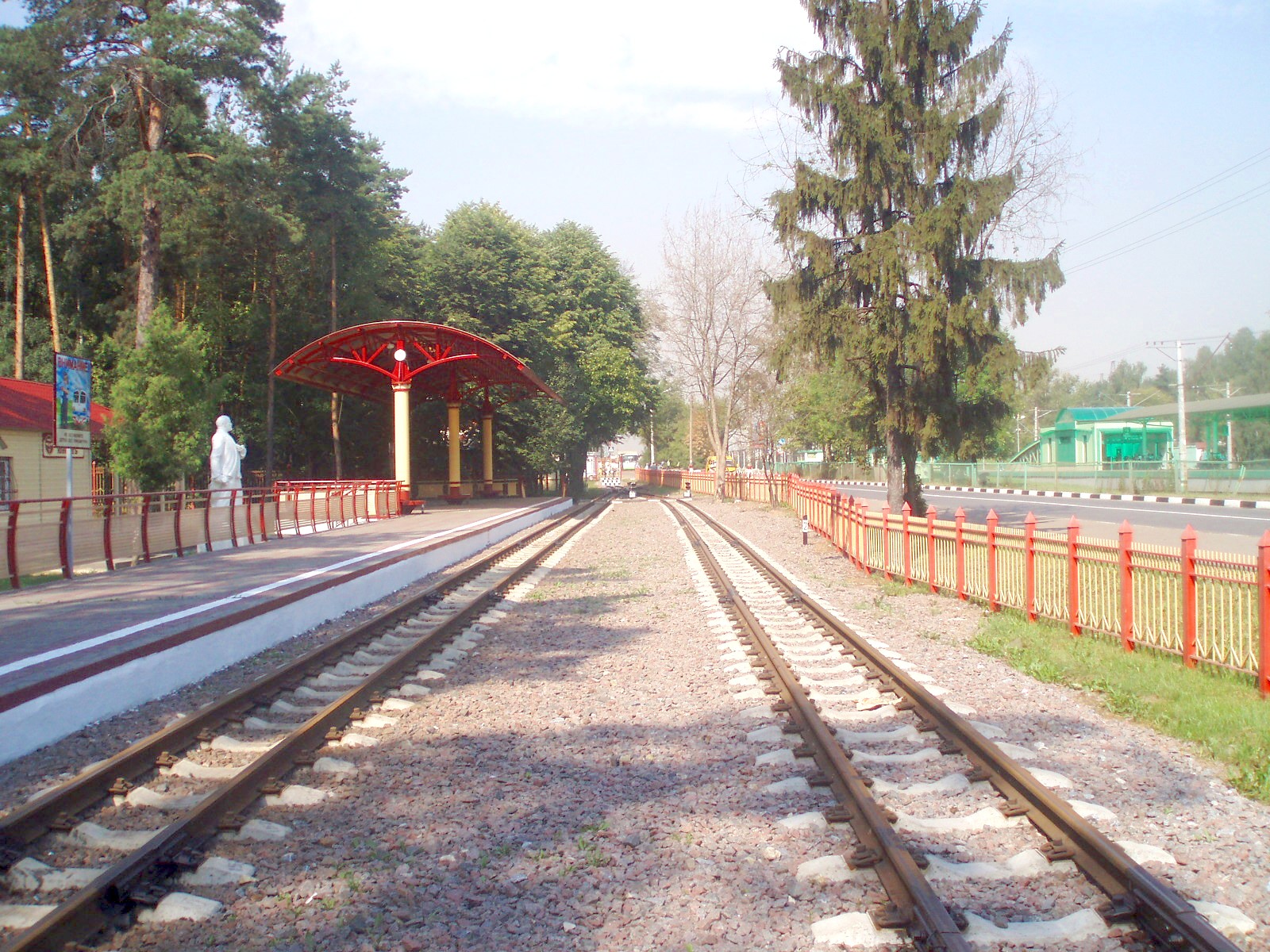 Малая Московская детская железная дорога — фотографии, сделанные в 2007 году
