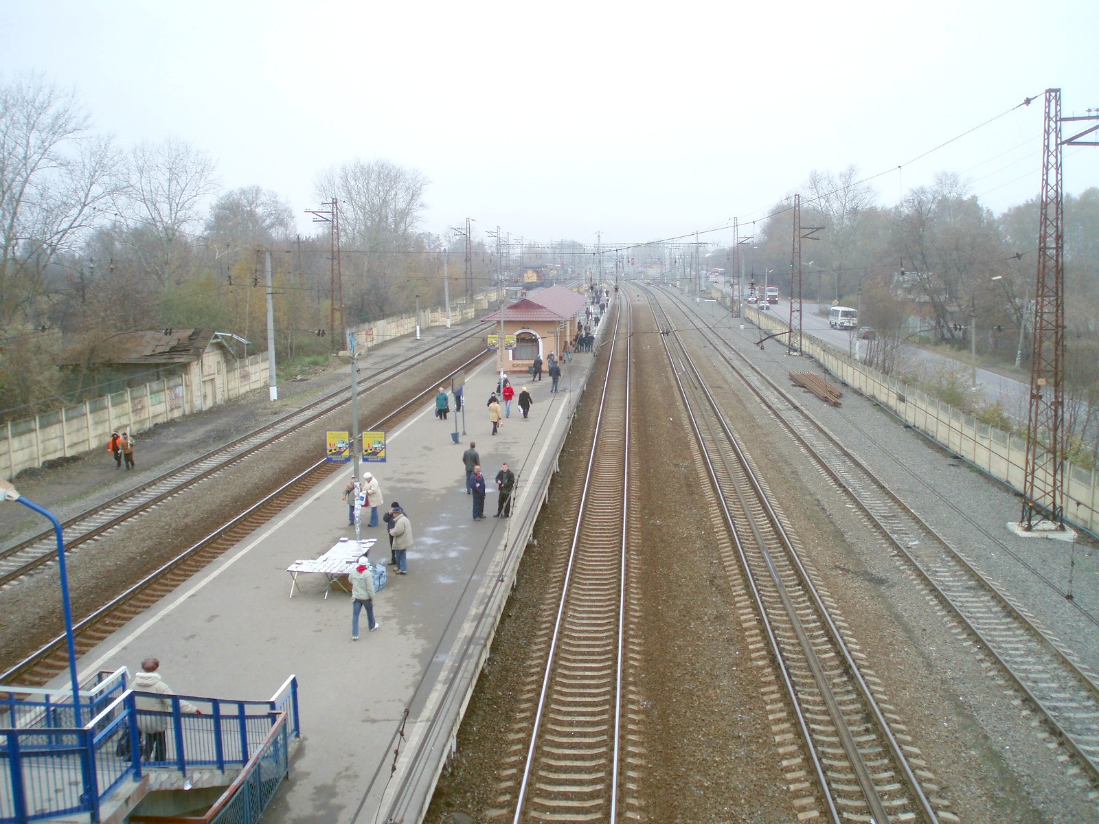 Московско-Нижегородская железнодорожная линия на территории Московской области  — станция Электроугли