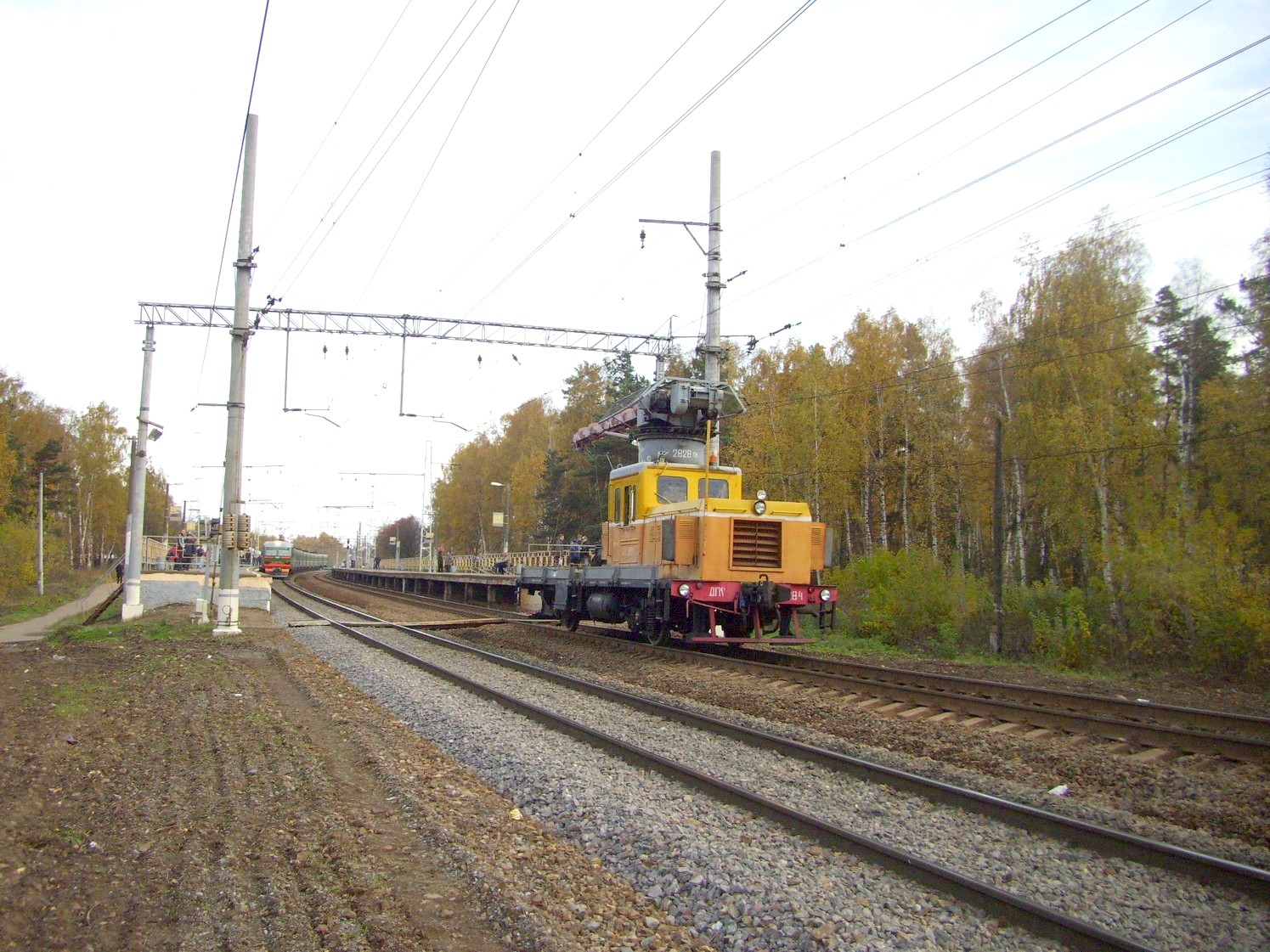 Московско-Нижегородская железнодорожная линия на территории Московской области  — станция Купавна