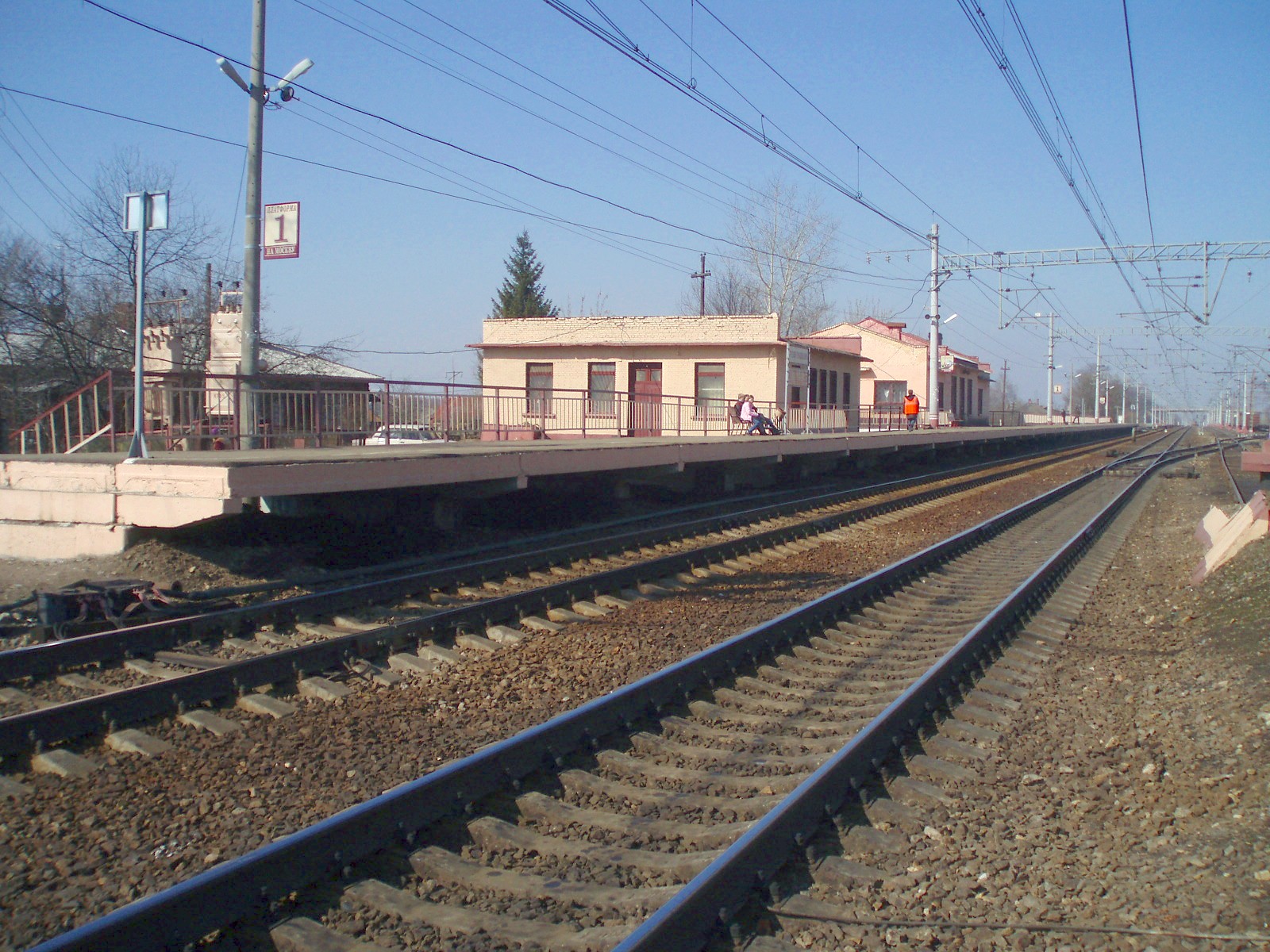 Петербурго-Московская железнодорожная линия на территории Московской области  — станция Решетниково