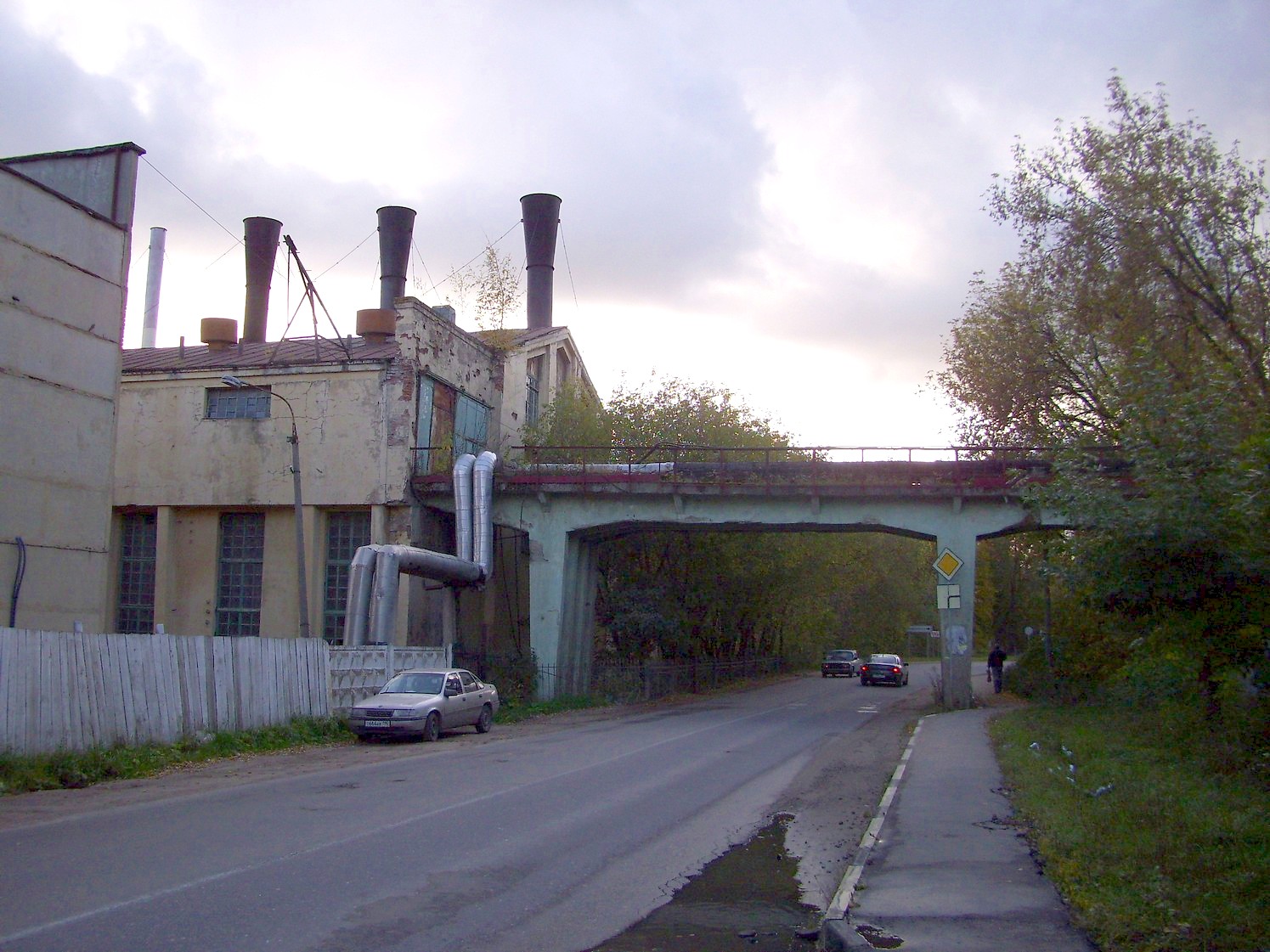 Узкоколейная железная дорога Алфёровского торфопредприятия — фотографии, сделанные в 2009 году