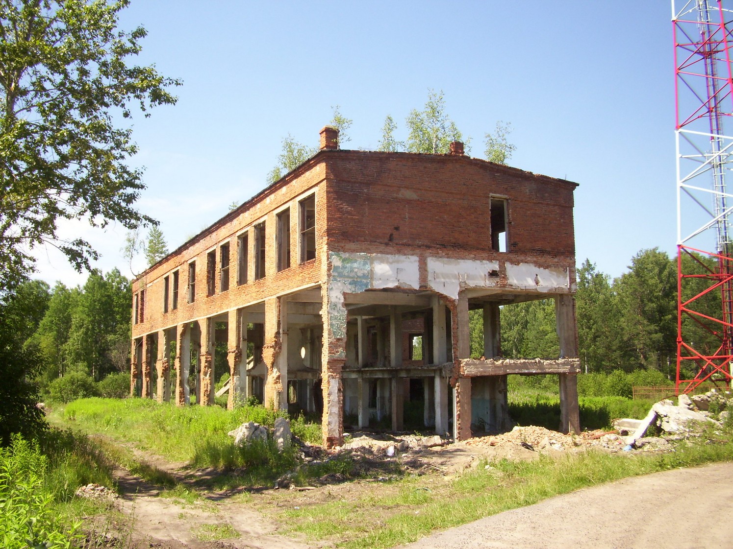 Узкоколейная железная дорога торфопредприятия «Выголь» — фотографии, сделанные в 2011 году