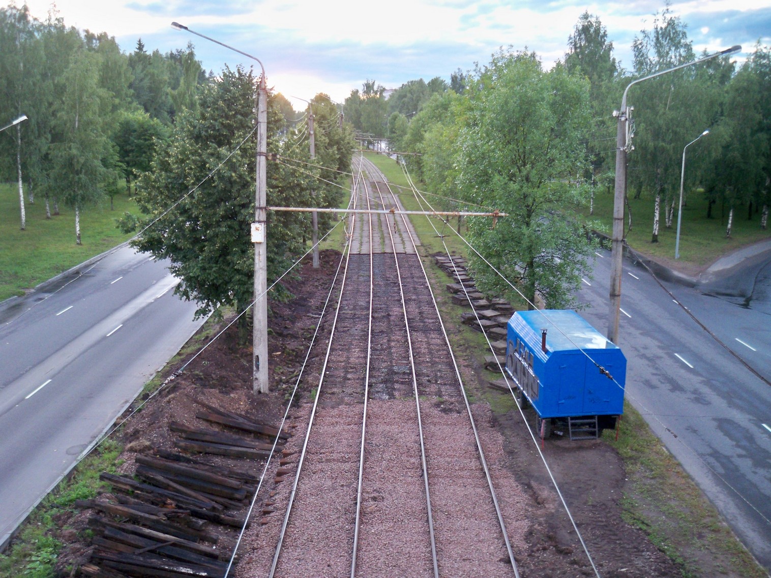 Новополоцкий трамвай  —  фотографии, сделанные в 2013 году (часть 1)