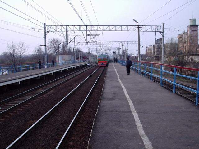 Узкоколейная железная дорога Редкинского предприятия промышленного железнодорожного транспорта - фотографии, сделанные в 2005 году (часть 1)