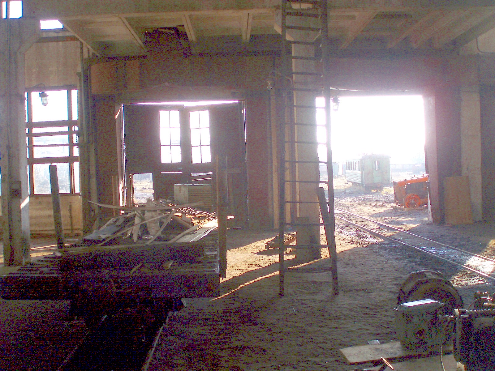 Узкоколейная железная дорога Радовицкого  транспортного управления — фотографии, сделанные в 2007 году (часть 11)