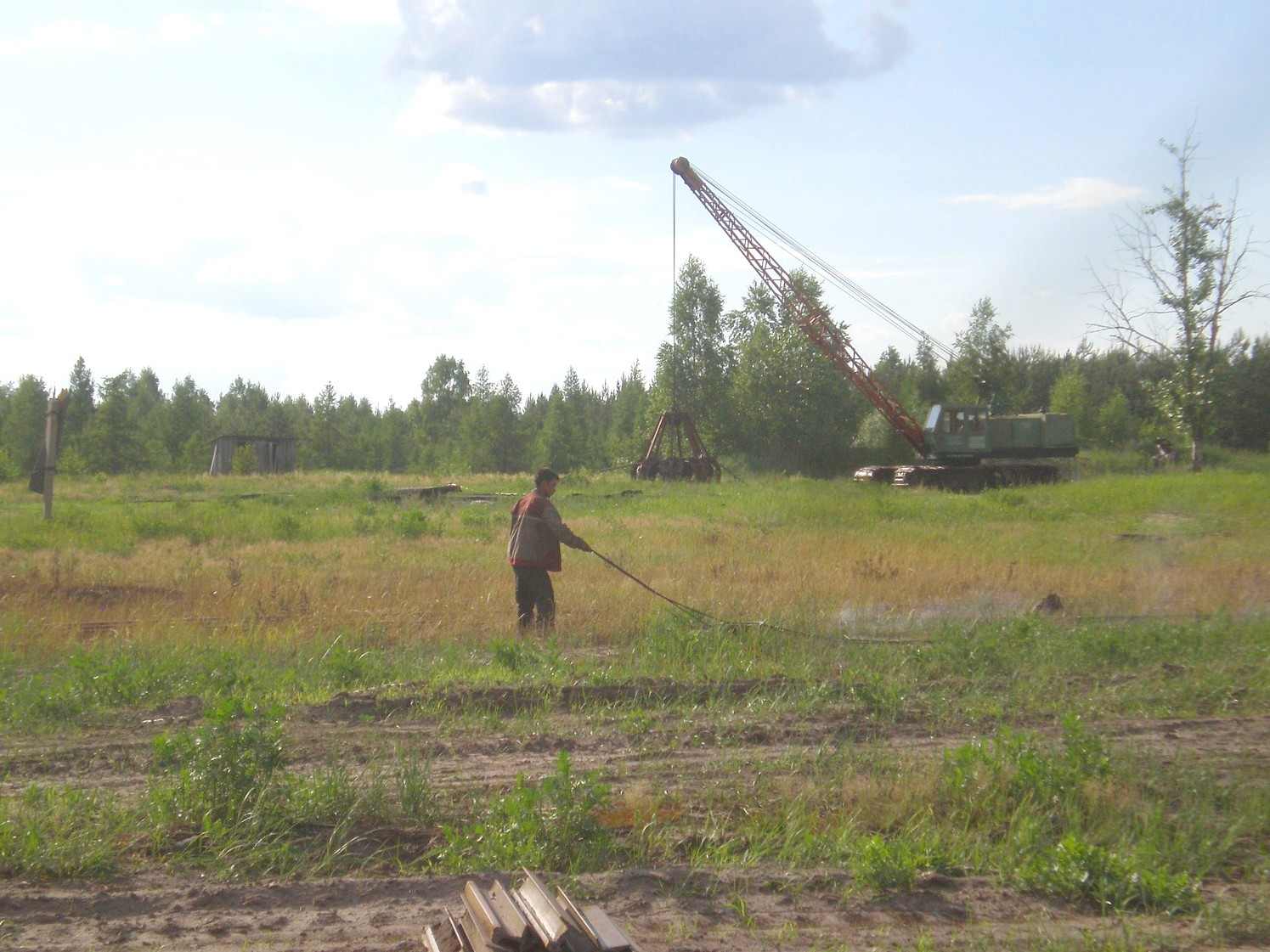 Узкоколейная железная дорога Радовицкого  транспортного управления — фотографии, сделанные в 2009 году (часть 17)