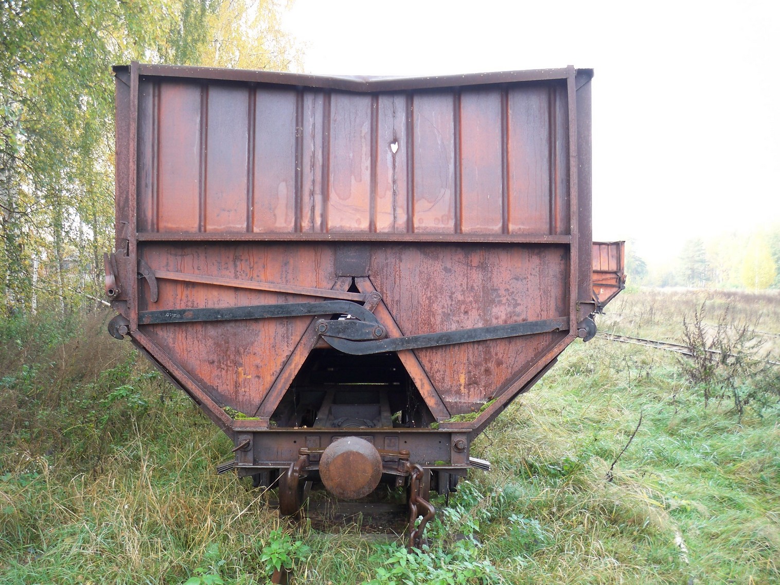 Узкоколейная железная дорога Солотчинского торфопредприятия — фотографии, сделанные в 2012 году (часть 2)