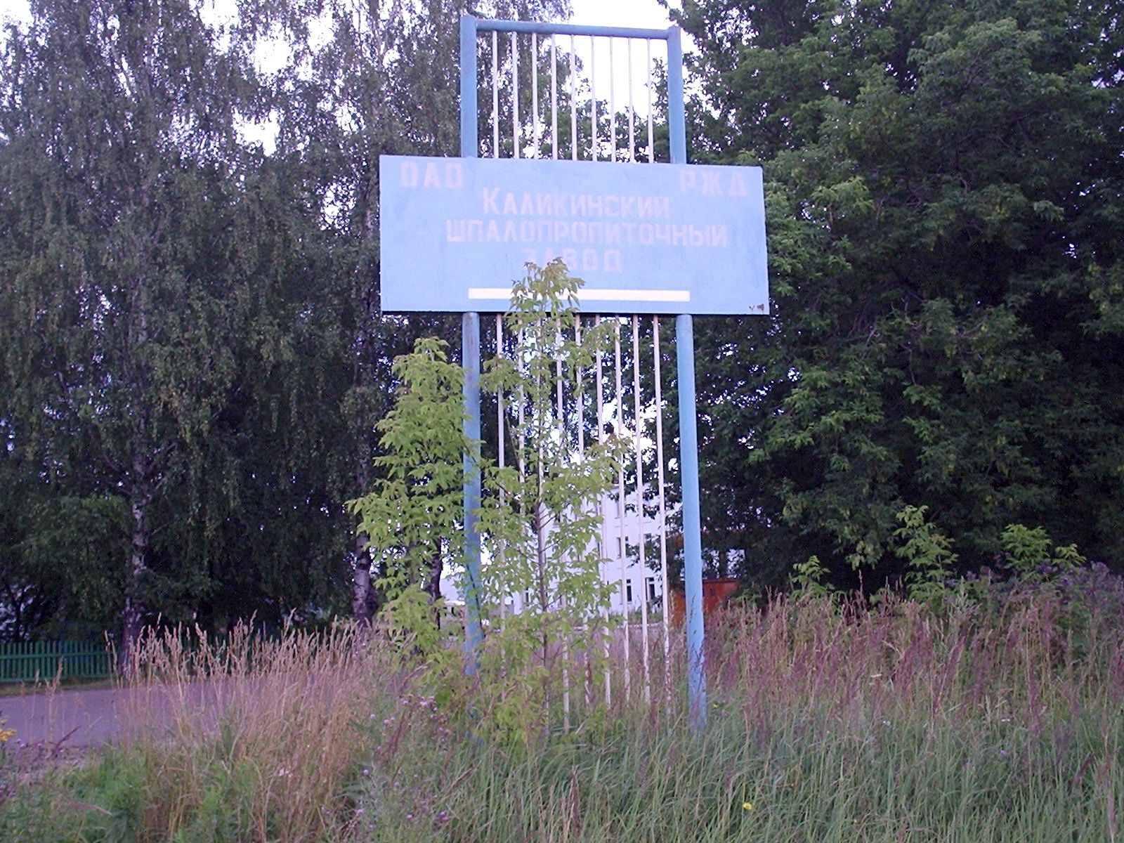 Узкоколейная железная дорога Каликинского шпалопропиточного завода - фотографии, сделанные в 2006 году