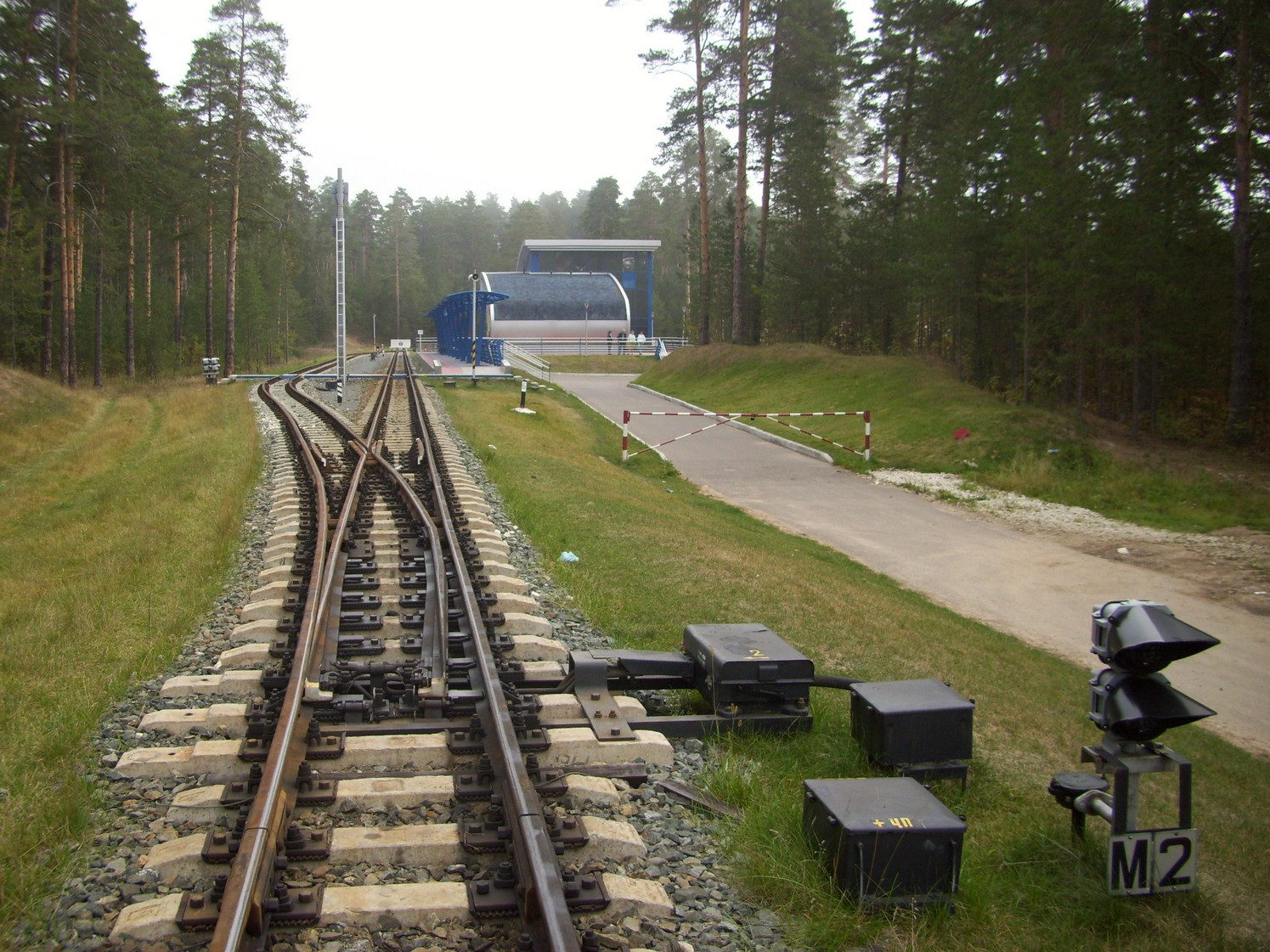 Казанская детская железная дорога  —  фотографии, сделанные в 2009 году (часть 2)