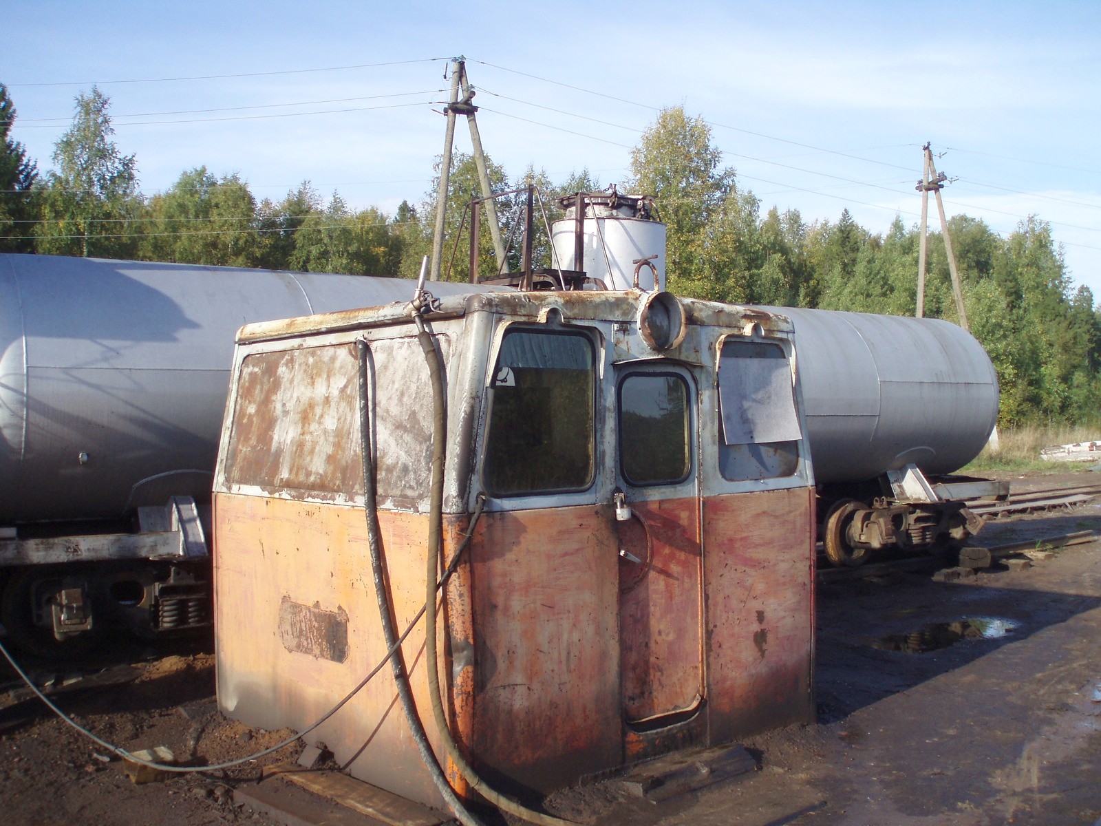 Октябрьская узкоколейная железная дорога - фотографии (часть 8)