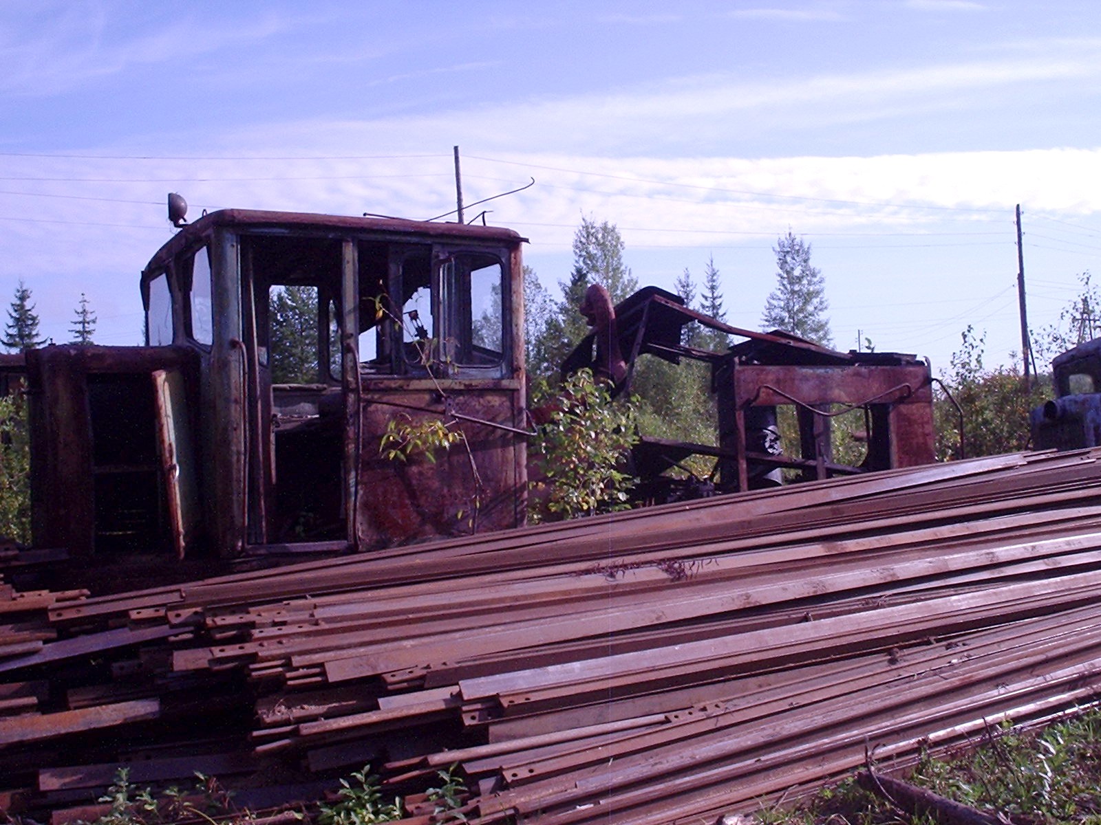 Октябрьская узкоколейная железная дорога - фотографии (часть 11)