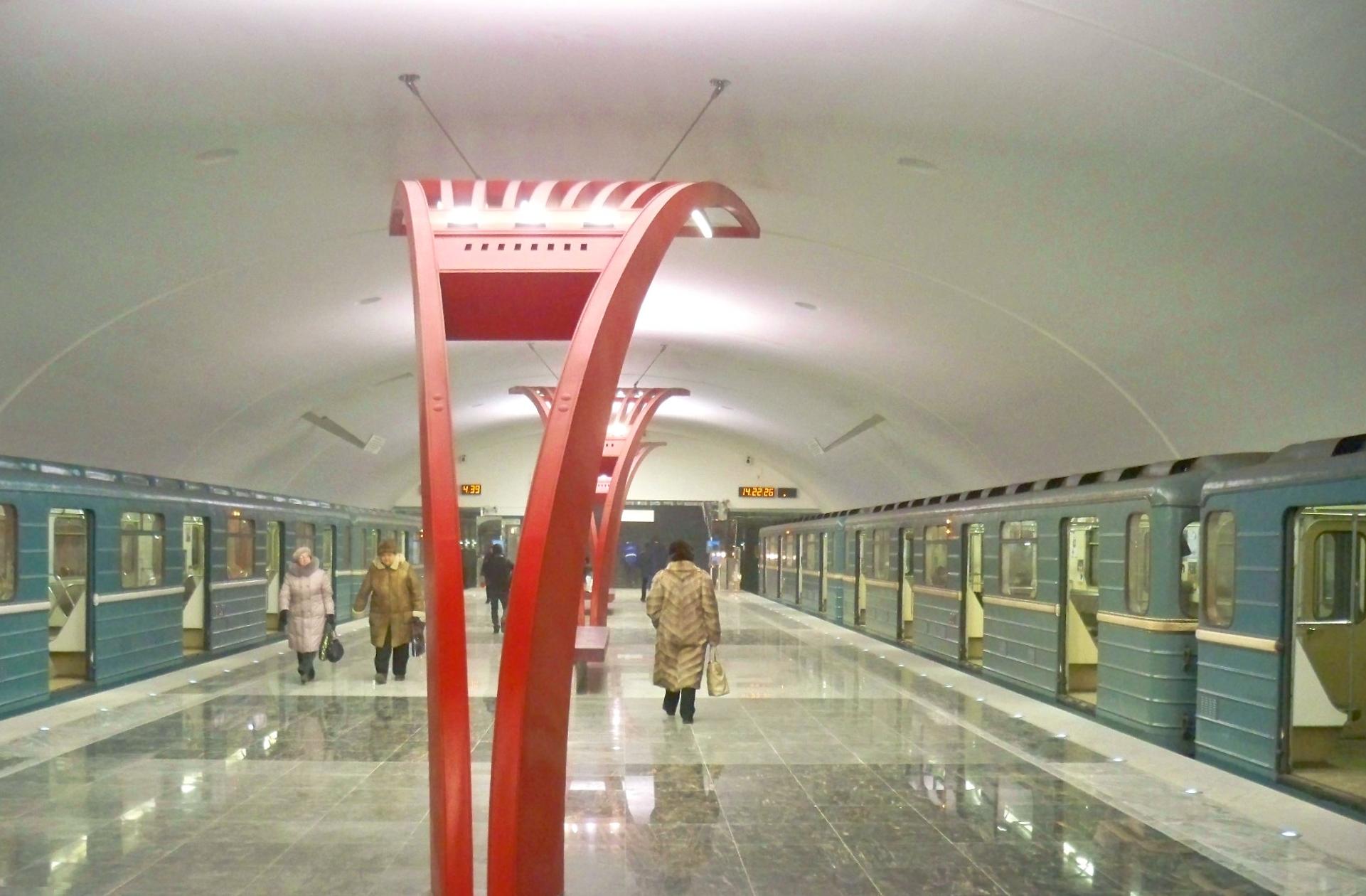 Московский метрополитен, Замоскворецкая линия, станция  «Алма-Атинская»