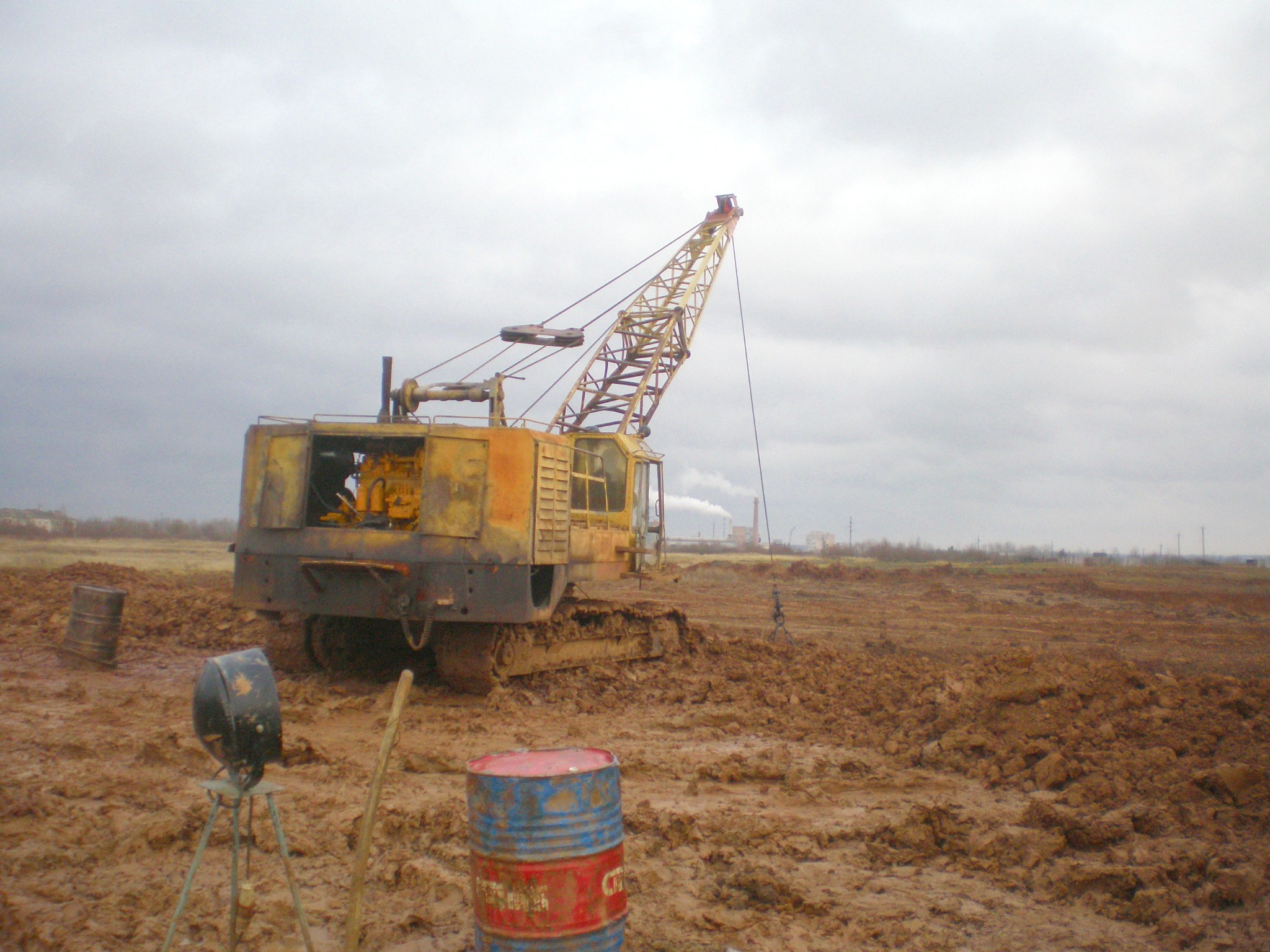 Узкоколейная железная дорога Боровичского комбината строительных материалов —  фотографии, сделанные в 2008 году (часть 5)