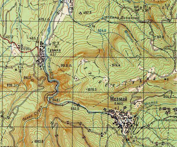 Узкоколейная железная дорога Гуамка — Мезмай