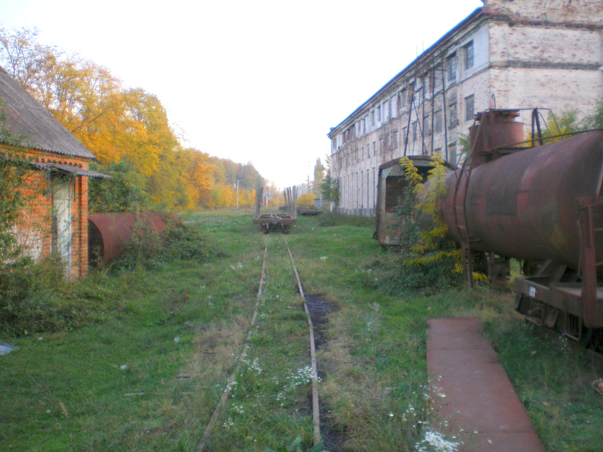 Апшеронская узкоколейная  железная дорога  —  фотографии, сделанные в 2007 году (часть 7)