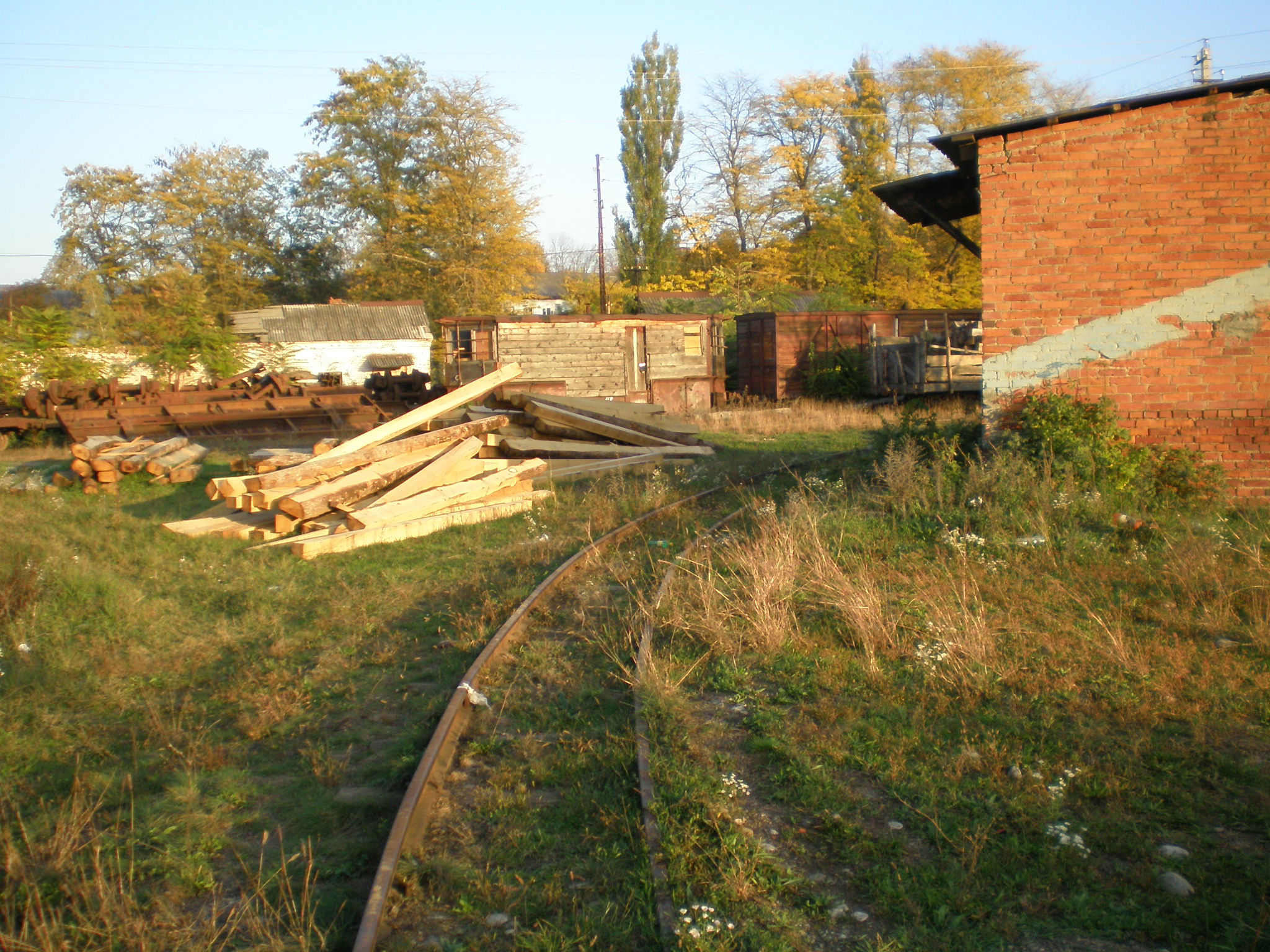 Апшеронская узкоколейная  железная дорога  —  фотографии, сделанные в 2007 году (часть 4)