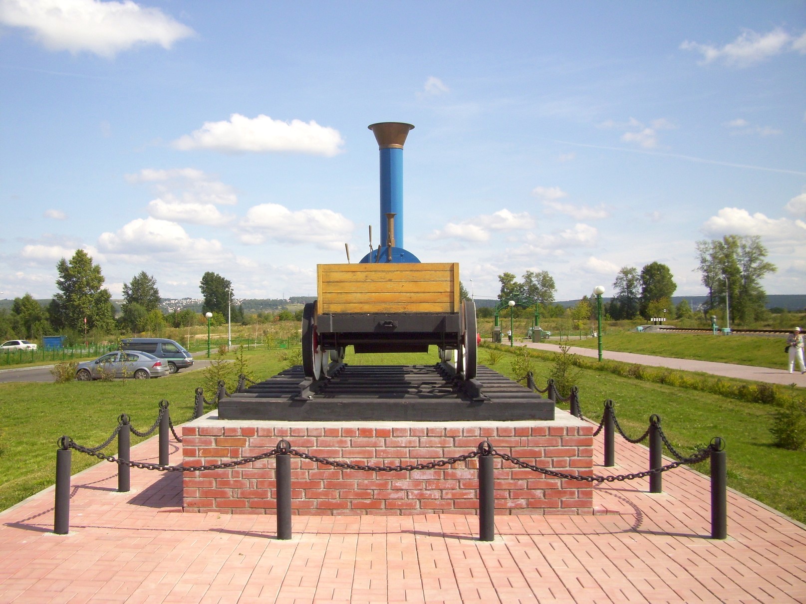 Кемеровская детская железная дорога  —  фотографии, сделанные в 2009 году (часть 9)