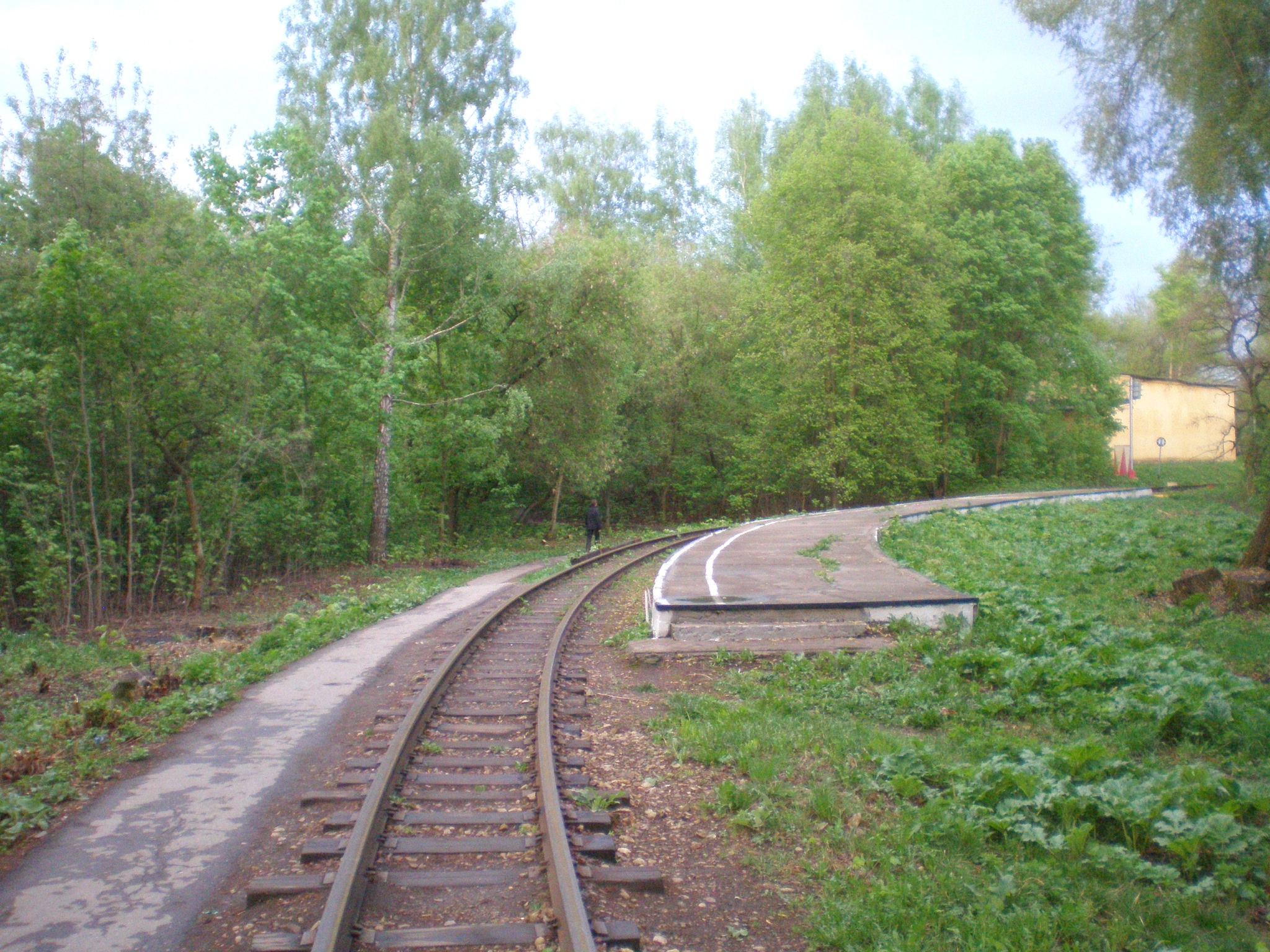 Новомосковская детская железная дорога — фотографии, сделанные в 2009 году (часть 1)