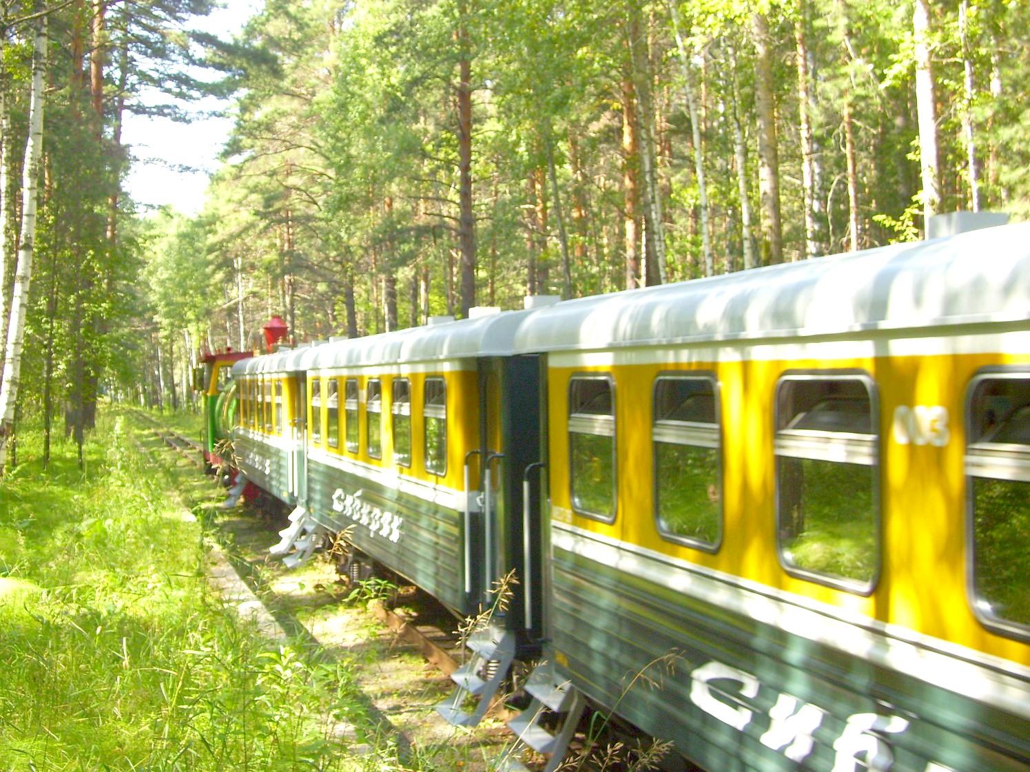 Малая Западно-Сибирская (Новосибирская) детская железная дорога  —  фотографии, сделанные в 2009 году (часть 6)