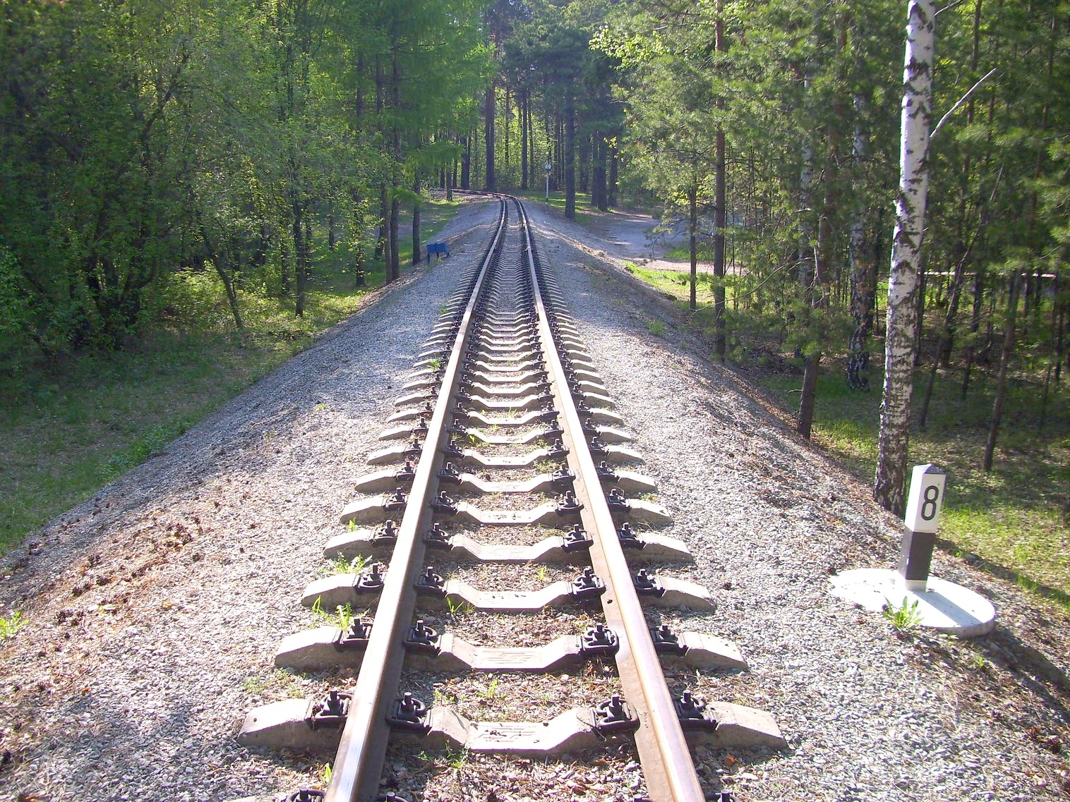 Малая Западно-Сибирская (Новосибирская) детская железная дорога  —  фотографии, сделанные в 2011 году (часть 2)