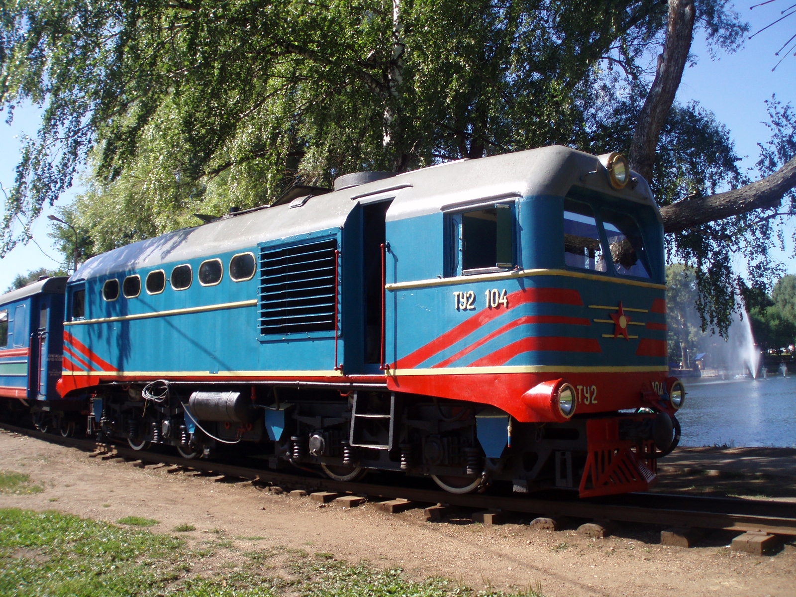 Уфимская детская железная дорога  —  фотографии, сделанные в 2007 году (часть 7)