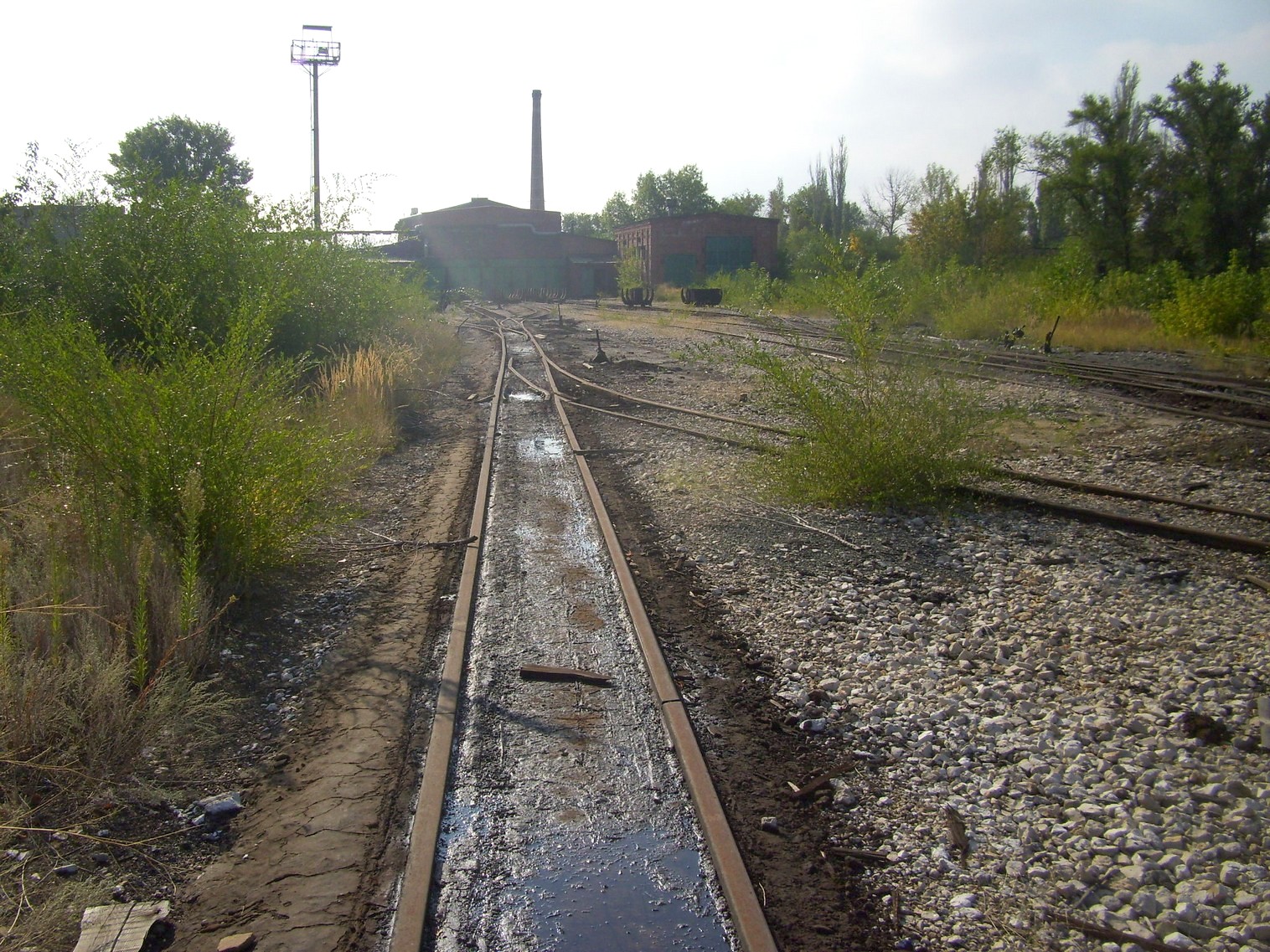 Узкоколейная железная дорога Сарептского шпалопропиточного завода
  —  фотографии, сделанные в 2011 году (часть 3)