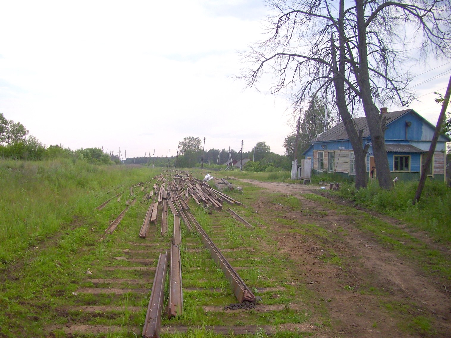 Железнодорожная линия Полпинская  —  Дудорево  —  фотографии, сделанные в 2011 году (часть 22)