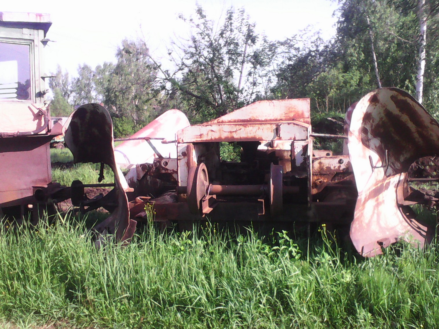 Узкоколейная  железная дорога Гороховского торфопредприятия  —  фотографии, сделанные в 2015 году