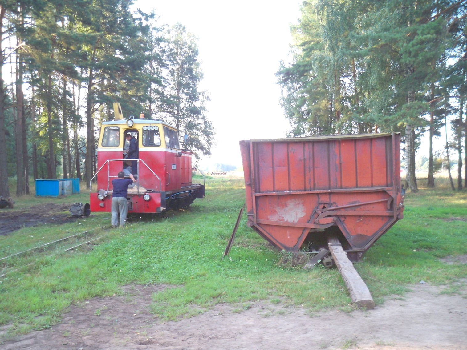 Узкоколейная железная дорога торфопредприятия в Кабушкино
  —  фотографии, сделанные в 2013 году (часть 1)