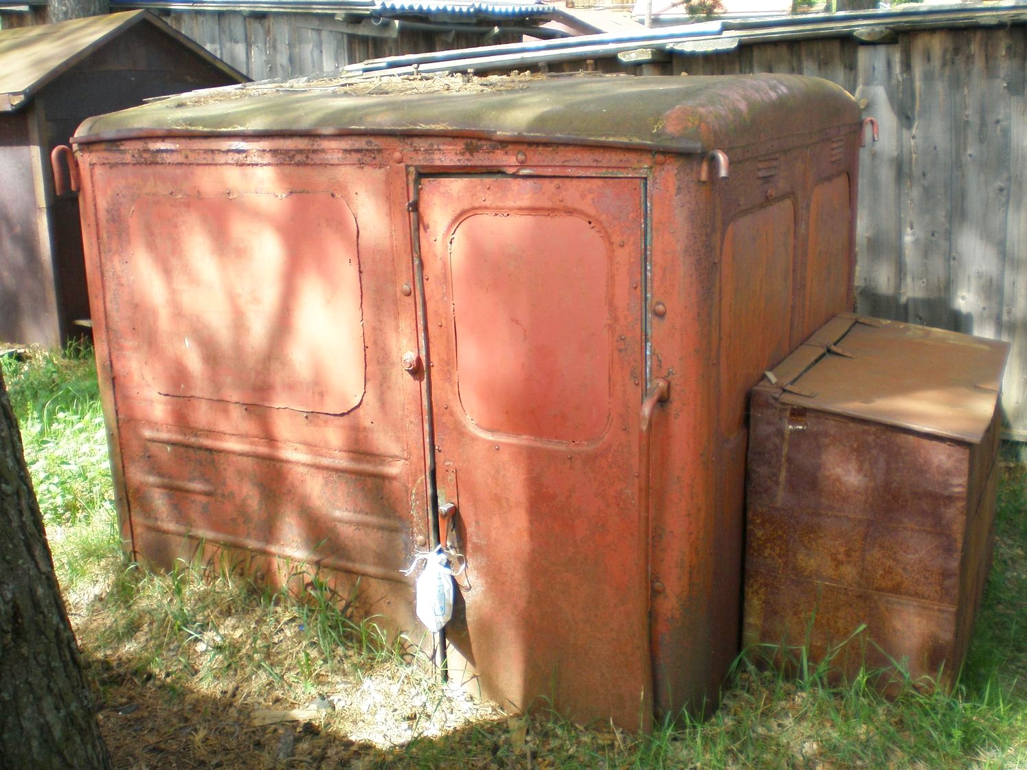 Узкоколейная железная дорога Каринского транспортного управления — фотографии, сделанные в 2008 году (часть 33)