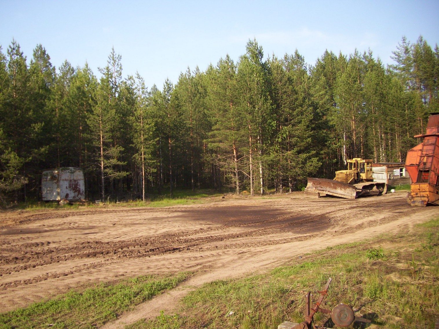 Узкоколейная железная дорога Каринского транспортного управления — фотографии, сделанные в 2012 году (часть 9)