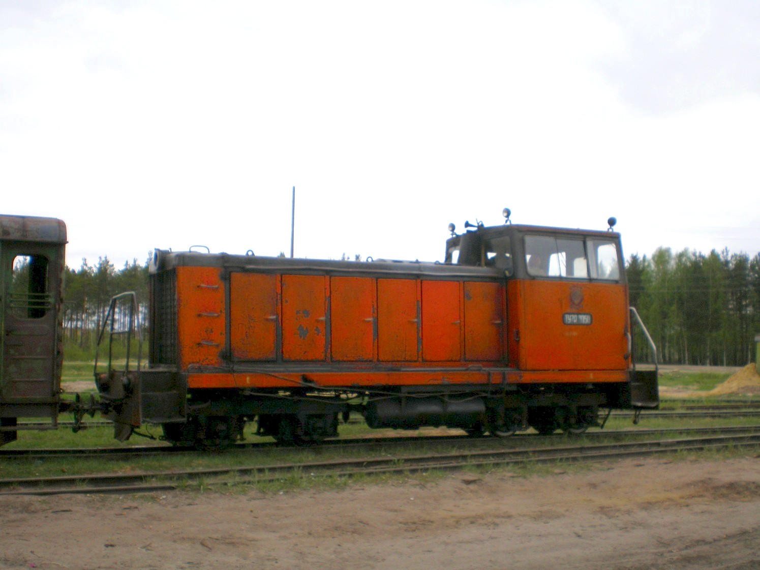 Узкоколейная железная дорога Дымного торфопредприятия   —  фотографии, сделанные в 2008 году (часть 9)