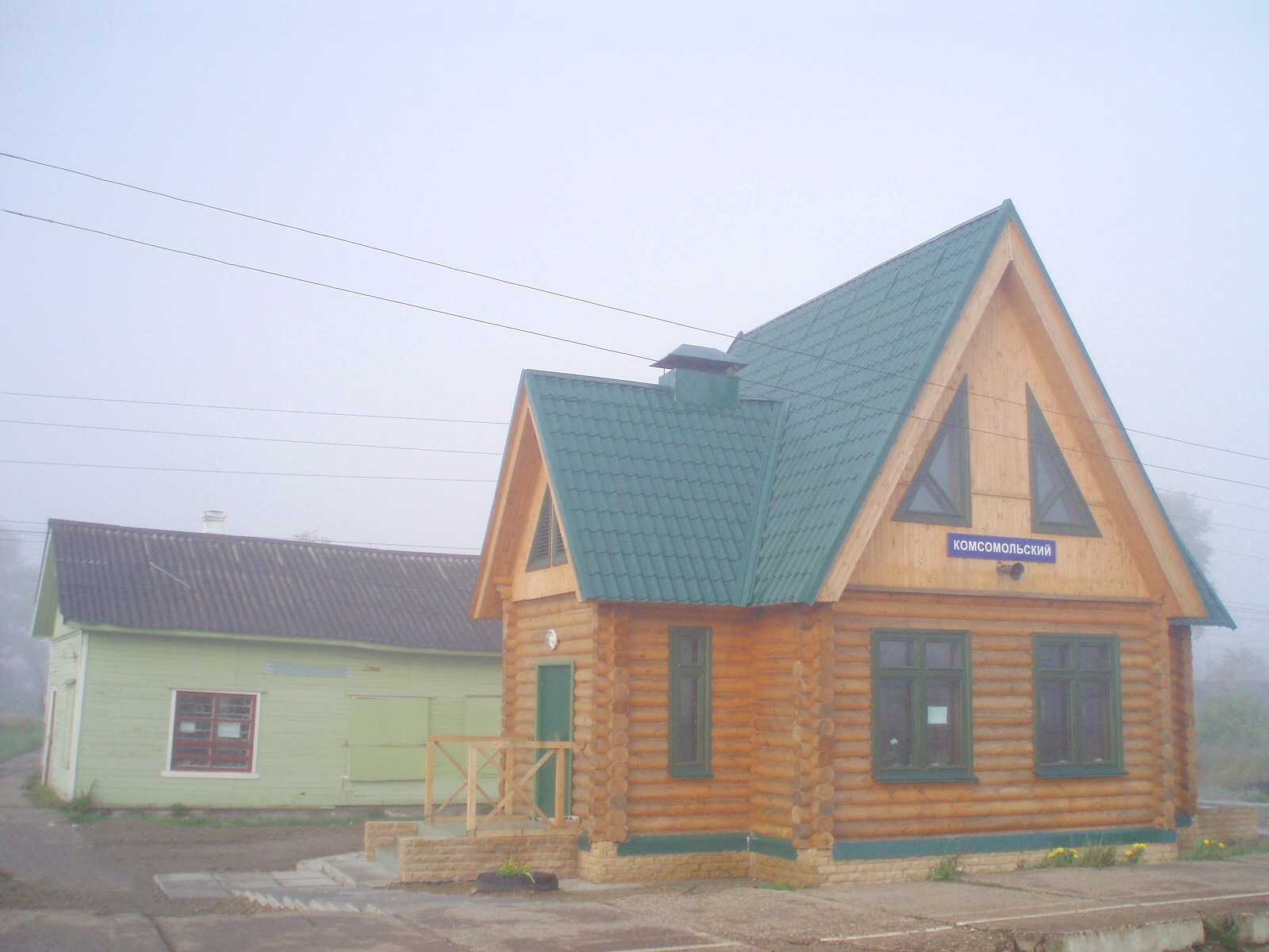 Железнодорожная линия Киров  —  Котлас — фотографии, сделанные в 2006 году