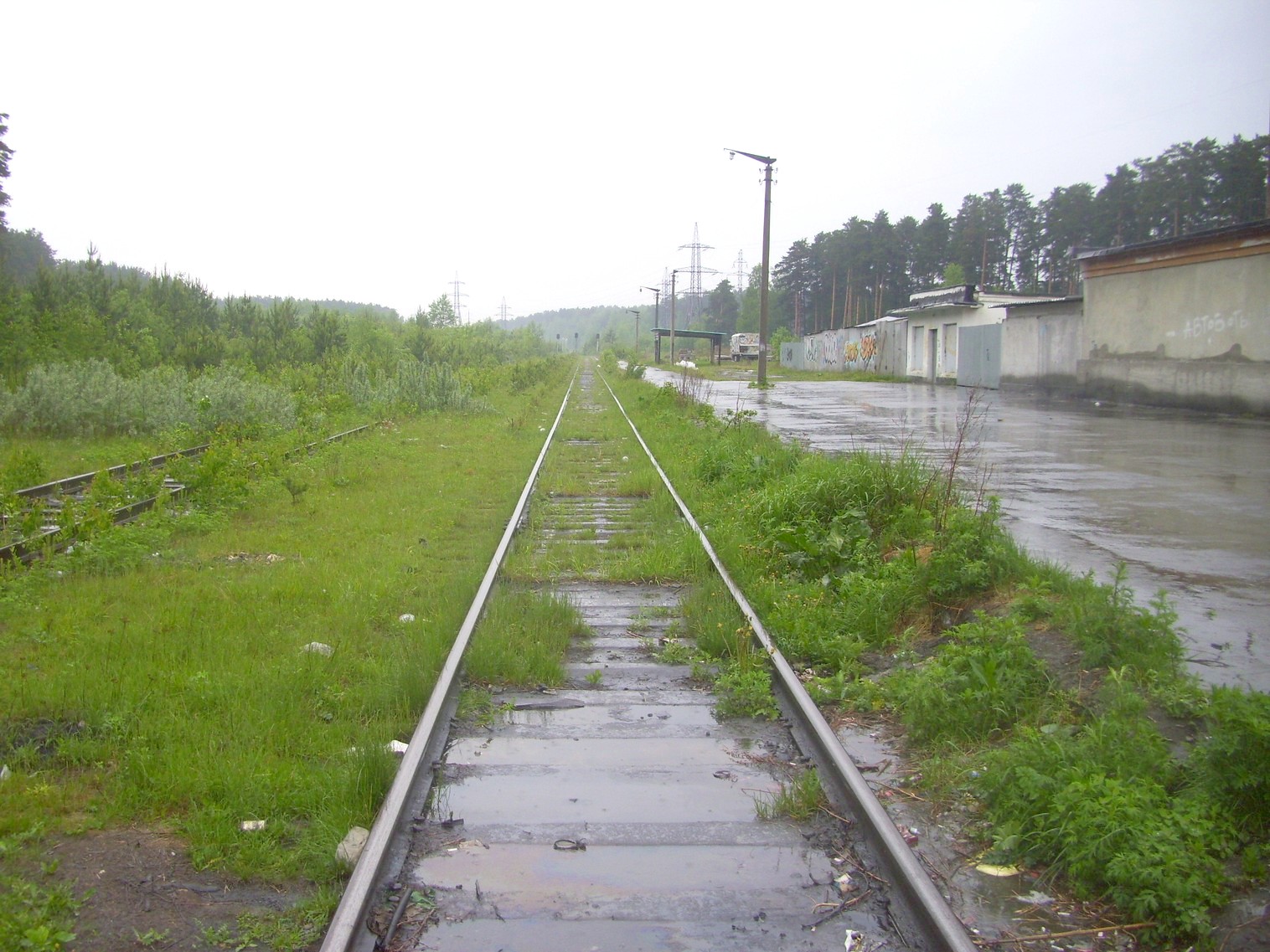 Железнодорожная линия предприятия железнодорожного транспорта завода «Уралмаш»  —  фотографии, сделанные в 2010 году (часть 2)
