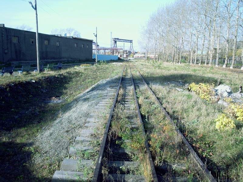 Алапаевская узкоколейная железная дорога - территория депо Алапаевск