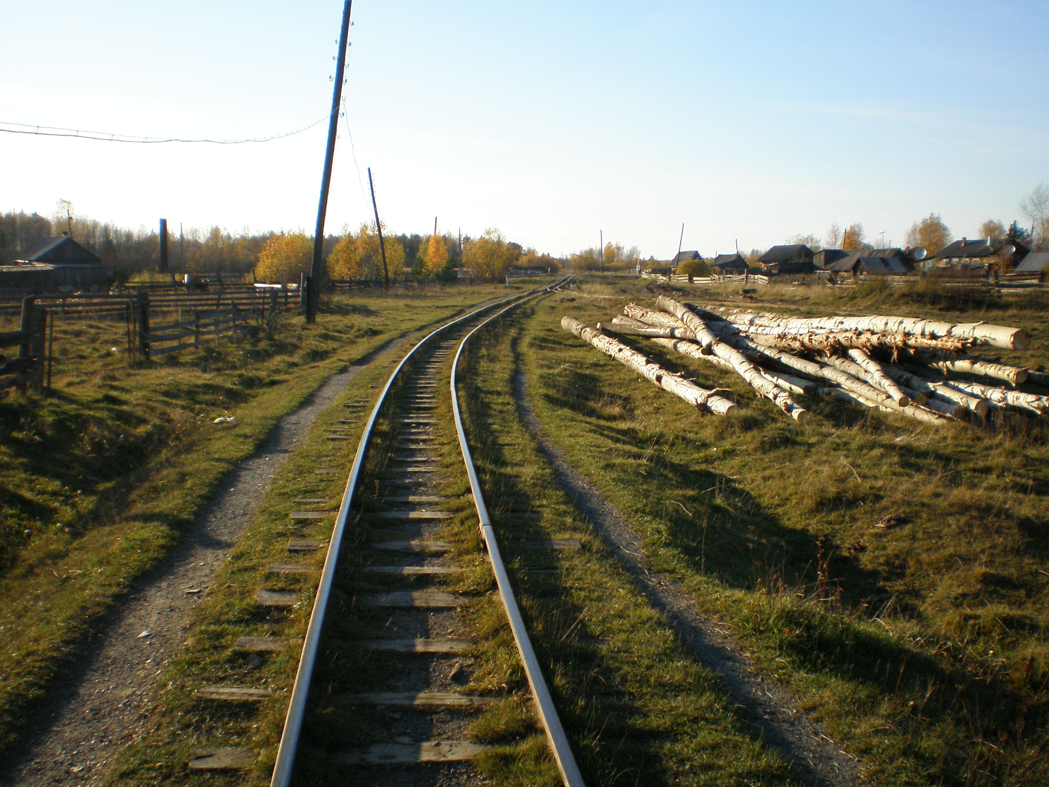 Алапаевская узкоколейная железная дорога — фотографии, сделанные в 2007 году (часть 51)