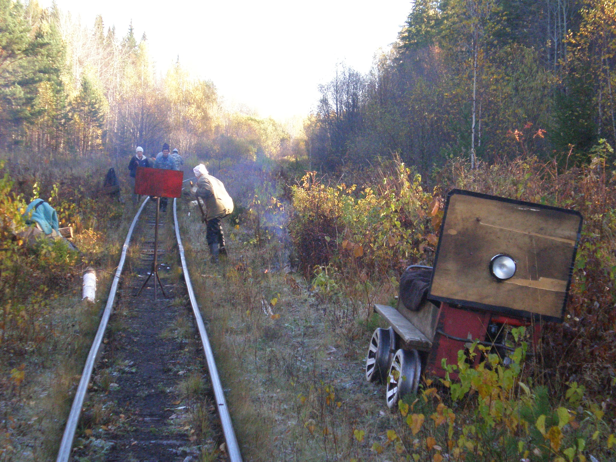 Алапаевская узкоколейная железная дорога — фотографии, сделанные в 2007 году (часть 32)