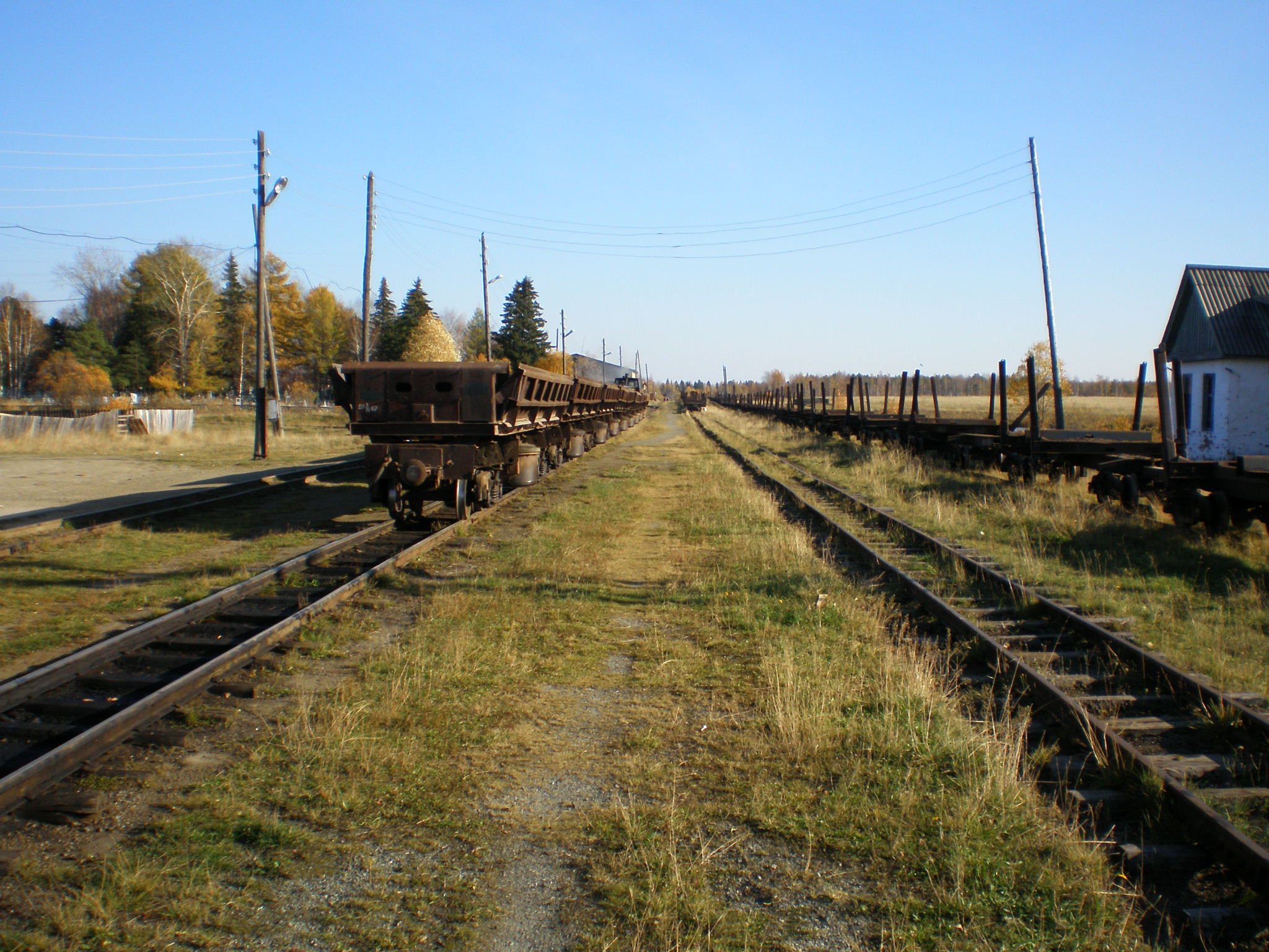 Алапаевская узкоколейная железная дорога — фотографии, сделанные в 2007 году (часть 41)