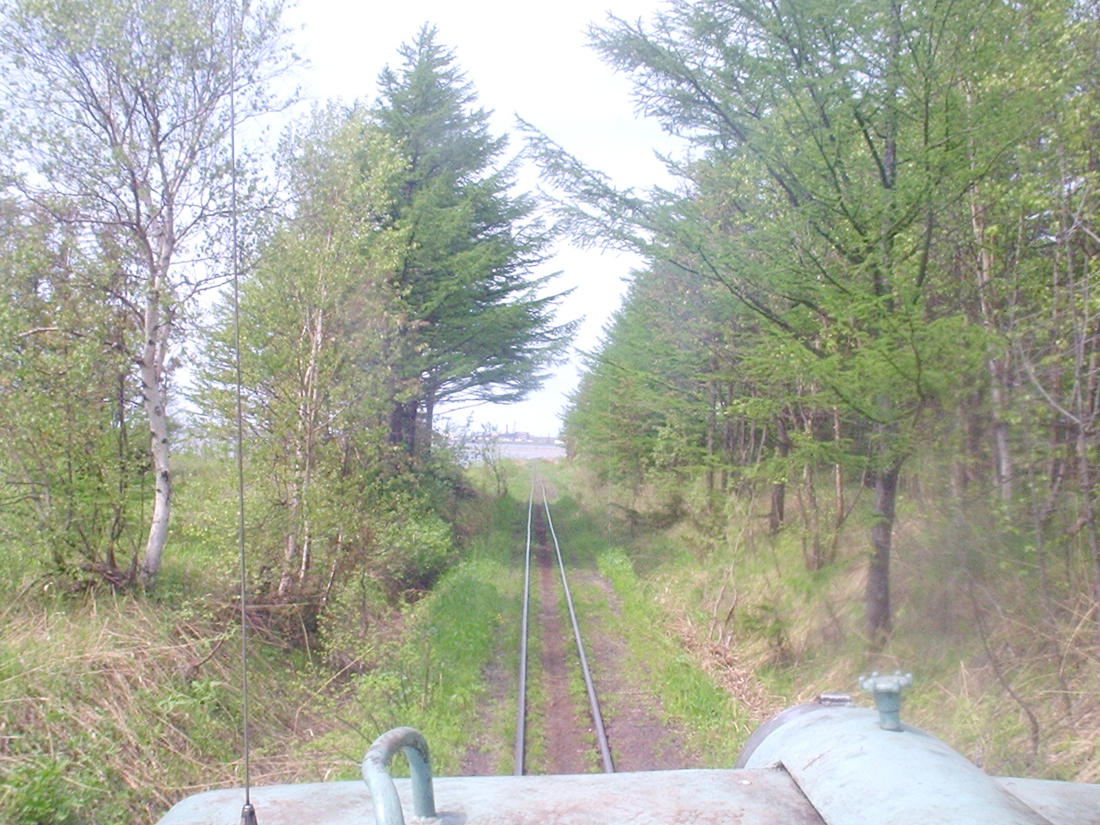 Узкоколейная  железная дорога Шахтёрского погрузочно-транспортного управления  —  фотографии, сделанные в 2006 году (часть 9)