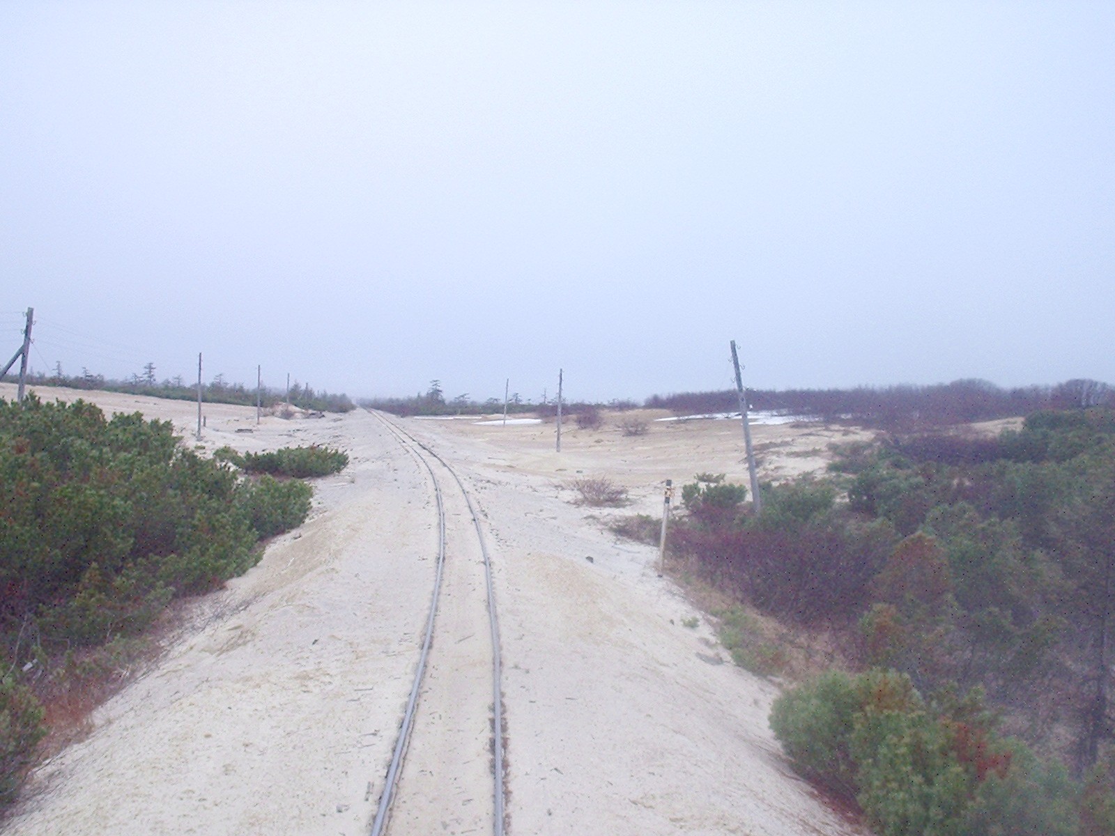 Узкоколейная железная дорога Оха — Ноглики - фотографии, сделанные в 2006 году (часть 21)
