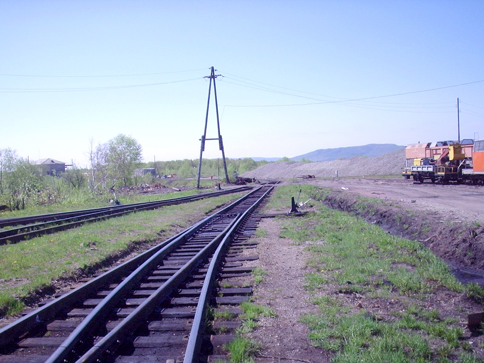Сахалинская узкоколейная железная дорога — фотографии, сделанные в 2006 году (часть 15)